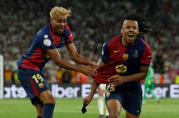 Jules Koundé sentenció al Real Madrid y le dio la victoria a Barcelona en la Copa del Rey