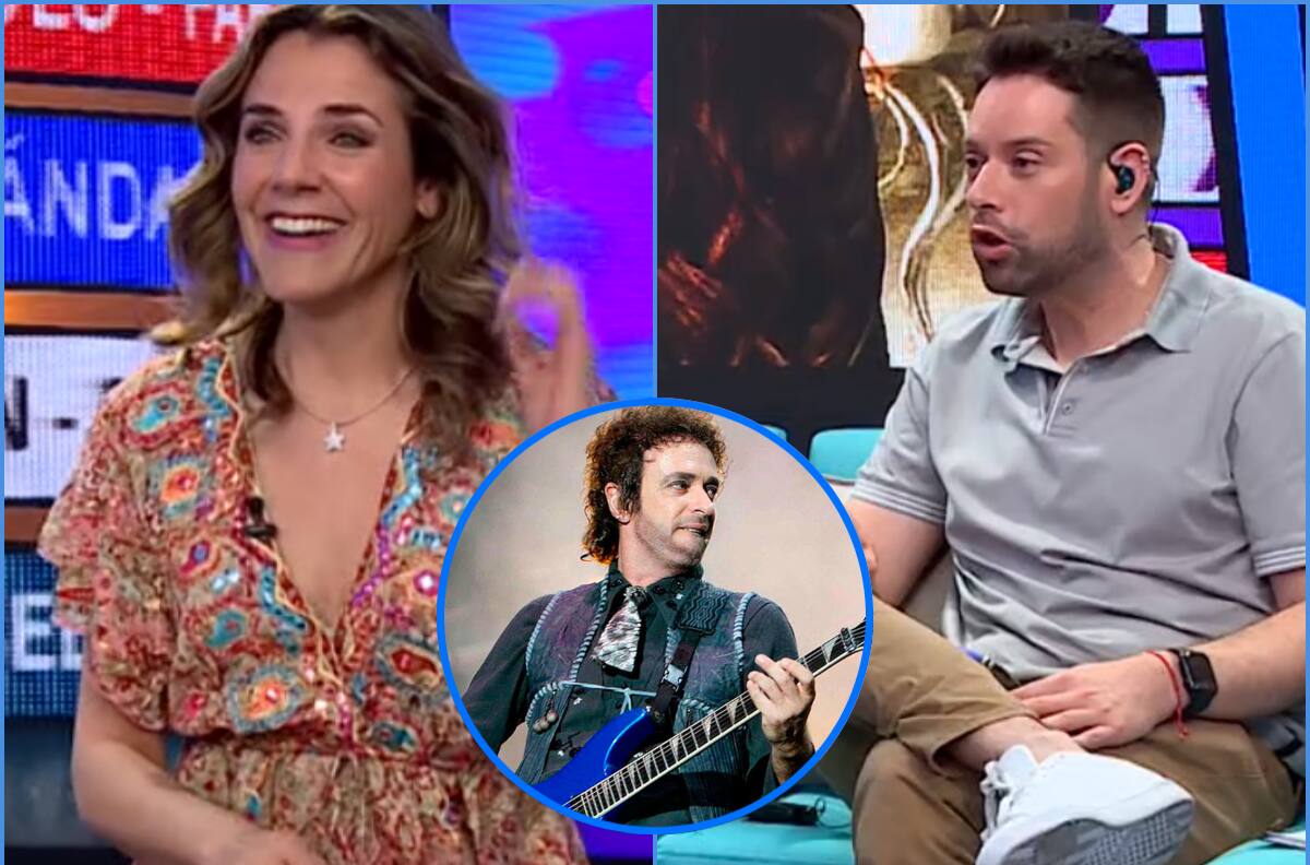 “¿¡En qué colegio ibas!?”: Michael Roldán quedó sorprendido con historia escolar de Julia Vial relacionada con Gustavo Cerati