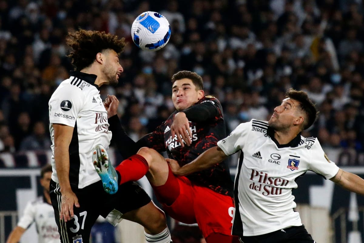 se refirió al partido de River Plate ante Colo Colo.
