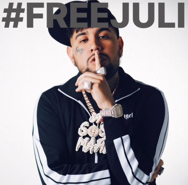 El hashtag que se difundió tras conocerse la noticia de Julianno Sosa. Foto: Instagram.