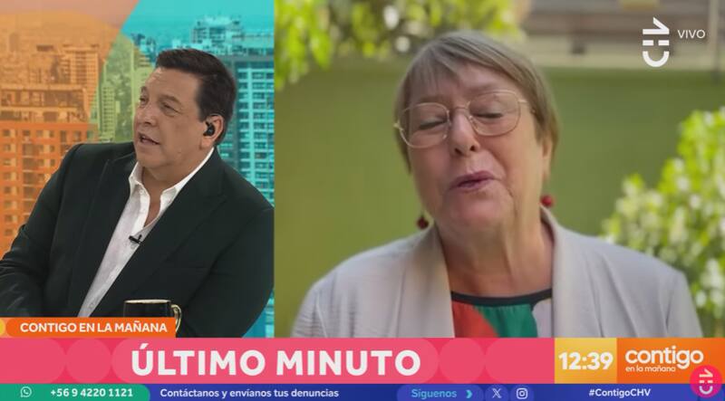 El conductor de TV especuló sobre quién podría ser el candidato del partido de Michelle Bachelet.