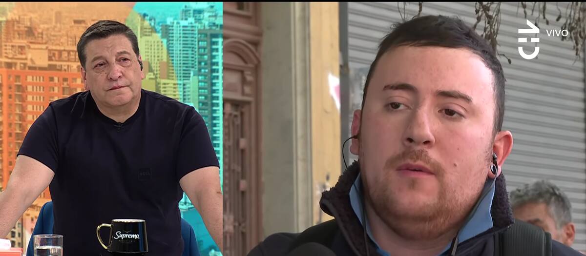 El periodista lloró por empatizar con el calvario que vive un padre en duelo.