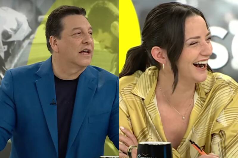 desató risas en Andrea Arístegui por un chiste sobre Karol Lucero
