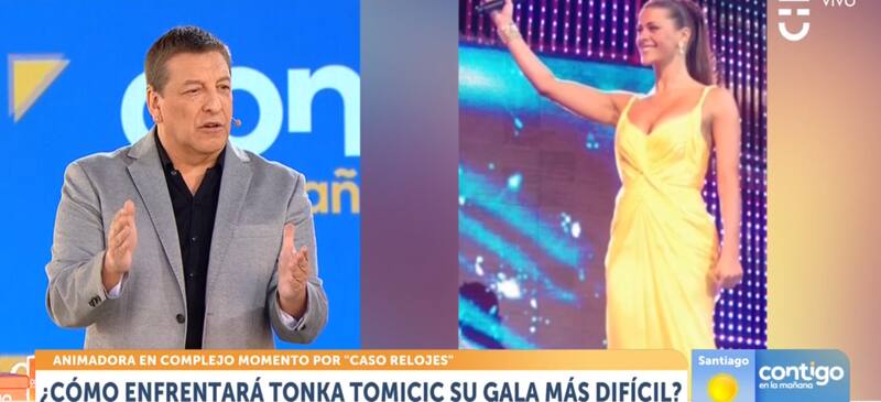 Julio César Rodríguez habla del rol de Tonka Tomicic en la Gala del Festival de Viña 2023.