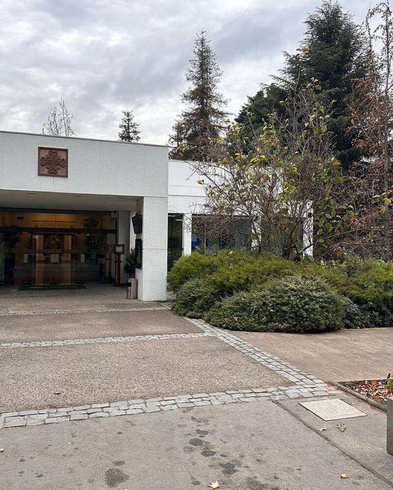 El lugar donde se está realizando el velorio de Erick Pohlhammer. Créditos: Instagram