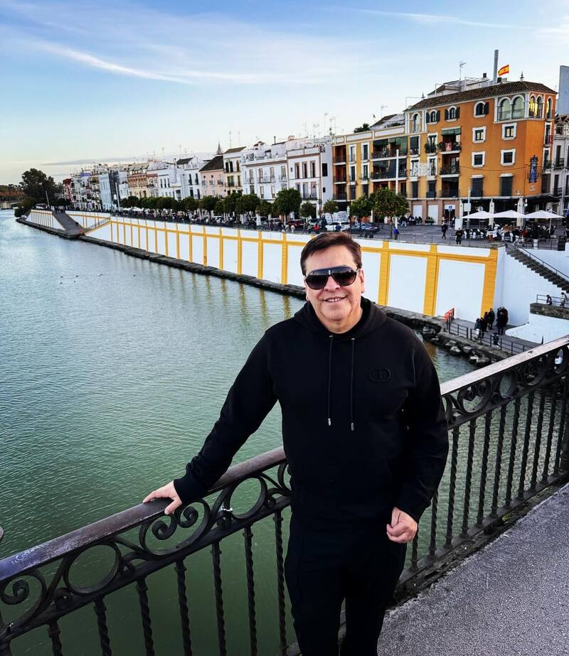 Las románticas vacaciones de Julio César Rodríguez y Natu Paulina