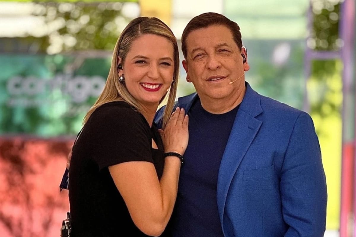 Los dos participantes de Contigo en la Mañana mantienen una buena relación laboral.