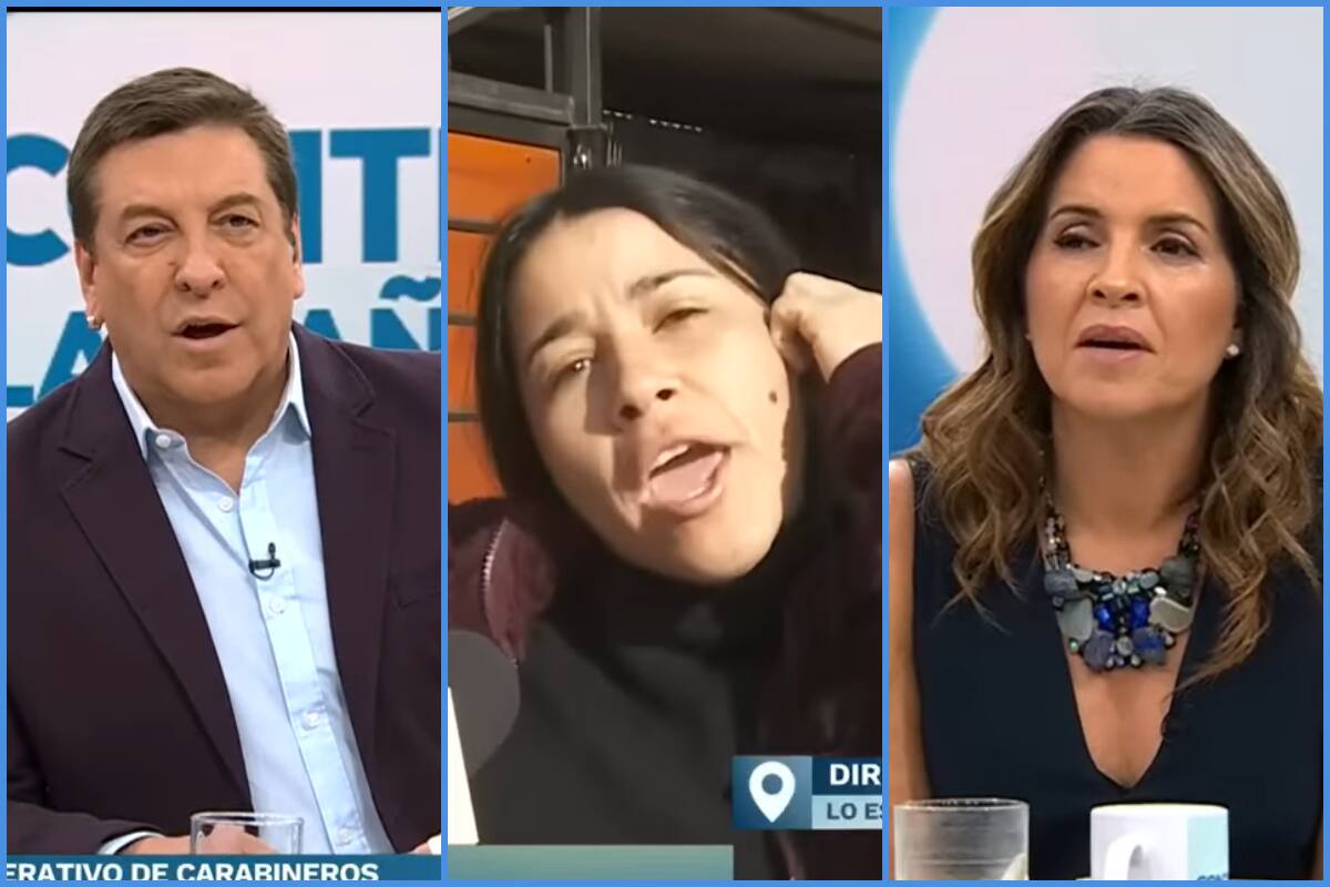 Julio César Rodríguez y Monserrat Álvarez vivieron tenso cruce con vecina de Lo Espejo