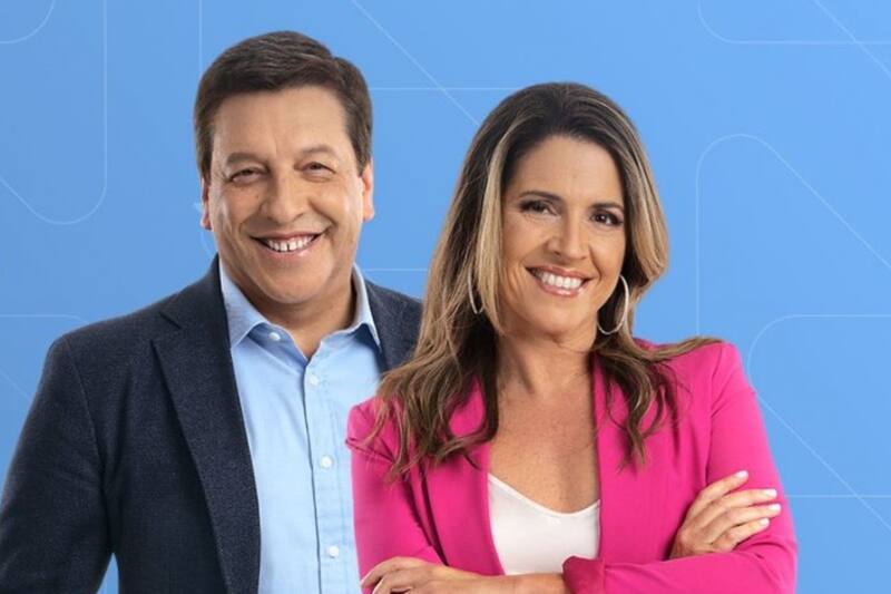 Julio César Rodríguez y Monserrat Álvarez / Créditos: CHV