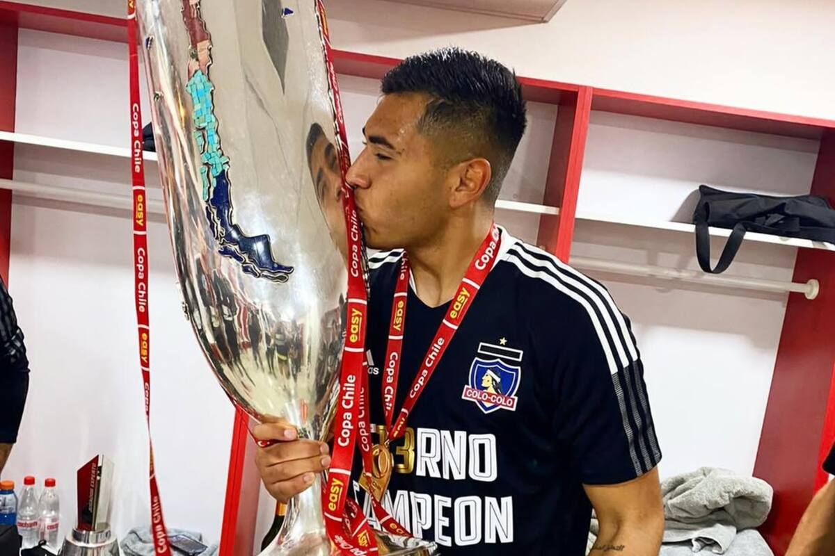 El portero en su paso por Colo Colo.
