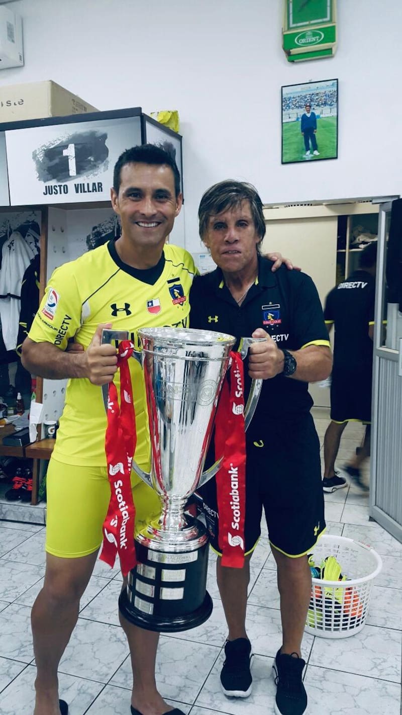 Trabajaron juntos en Colo Colo.