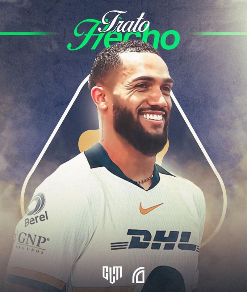 El delantero brasileño llegó a un acuerdo para ser nuevo jugador de Pumas de México. Foto: César Luis Merlo.