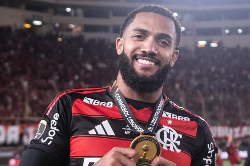 El delantero de Flamengo será vendido al fútbol mexicano. Foto: Juninho Vieira en Instagram.