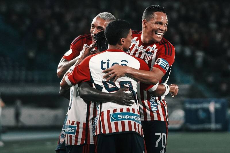 Junior de Barranquilla de prepara para enfrentar a Colo Colo. Foto: Junior.