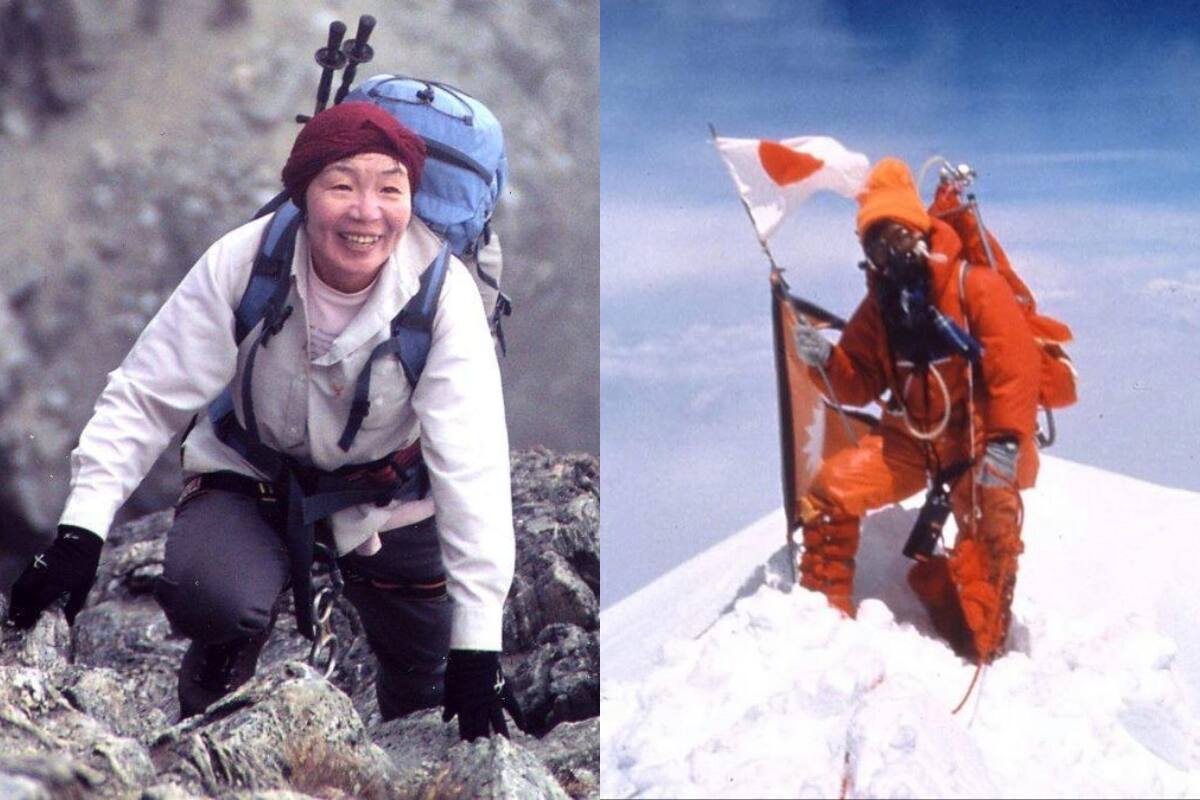 La alpinista japonesa fue la primera mujer en conquistar la cima del Everest.