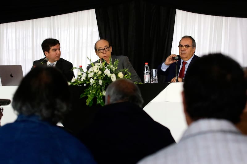 Junta ordinaria de accionistas de Blanco y Negro. (Foto: Agencia Aton)