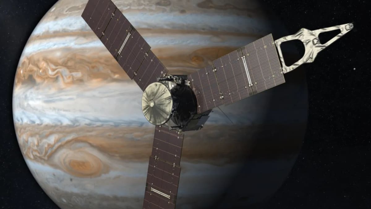 NASA captura impresionante foto de las nubes de Júpiter