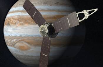 NASA captura impresionante foto de las nubes de Júpiter