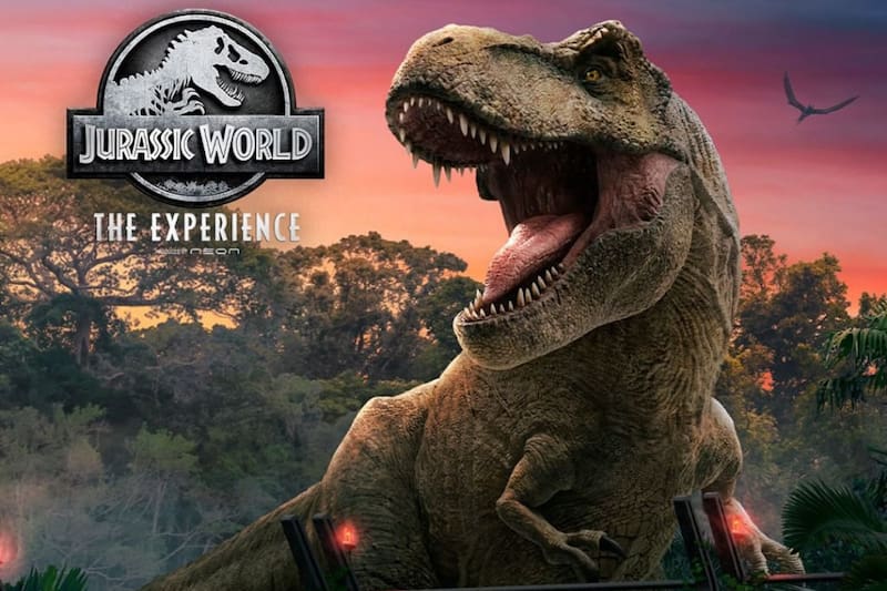 Los fanáticos de los dinosaurios podrán disfrutar de una experiencia única inspirada en la franquicia de películas. Créditos: Jurassic World: The Experience.