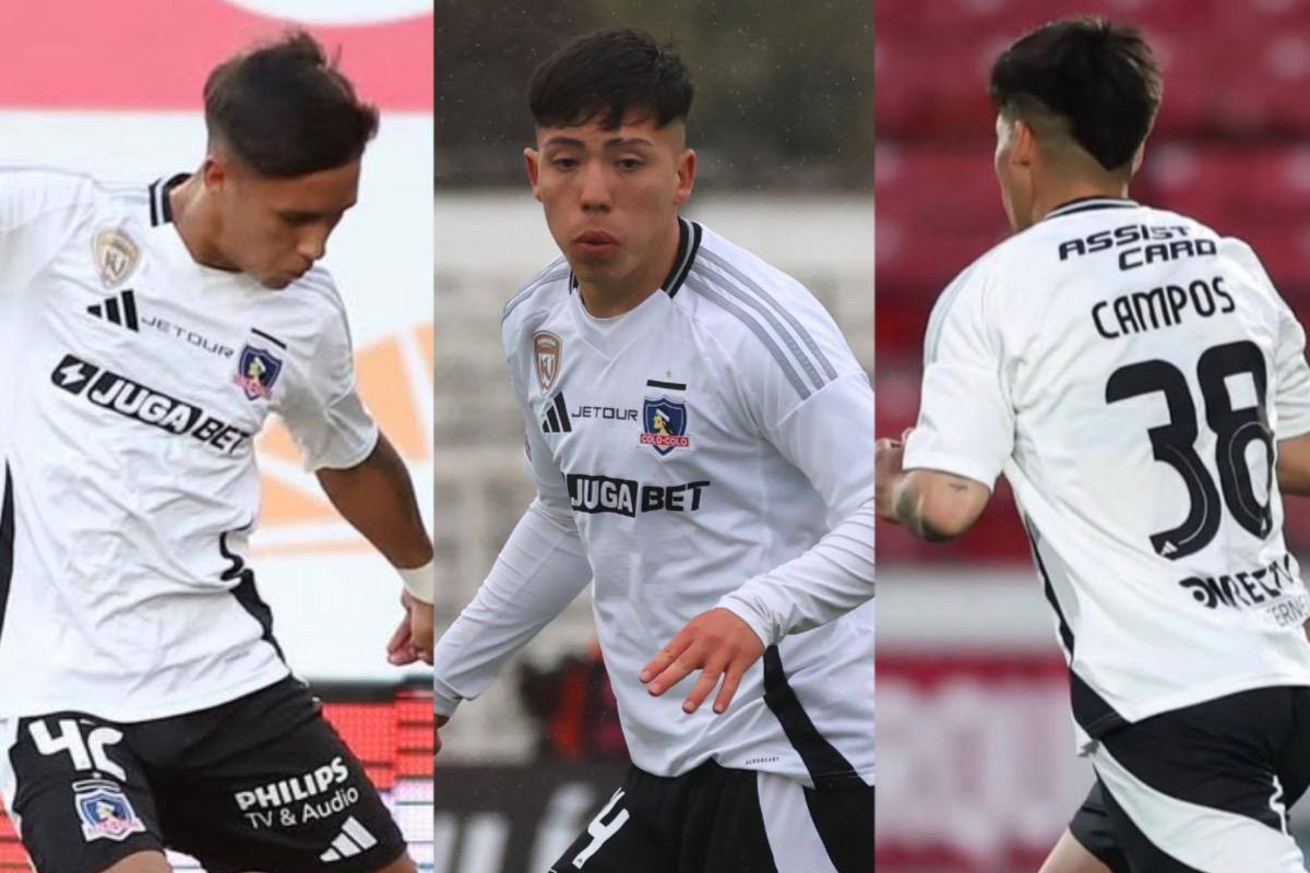 Los Albos todavía están al debe en torno a los minutos Sub-21 en la Liga de Primera. Foto: Colo Colo Oficial y Agencia ATON.
