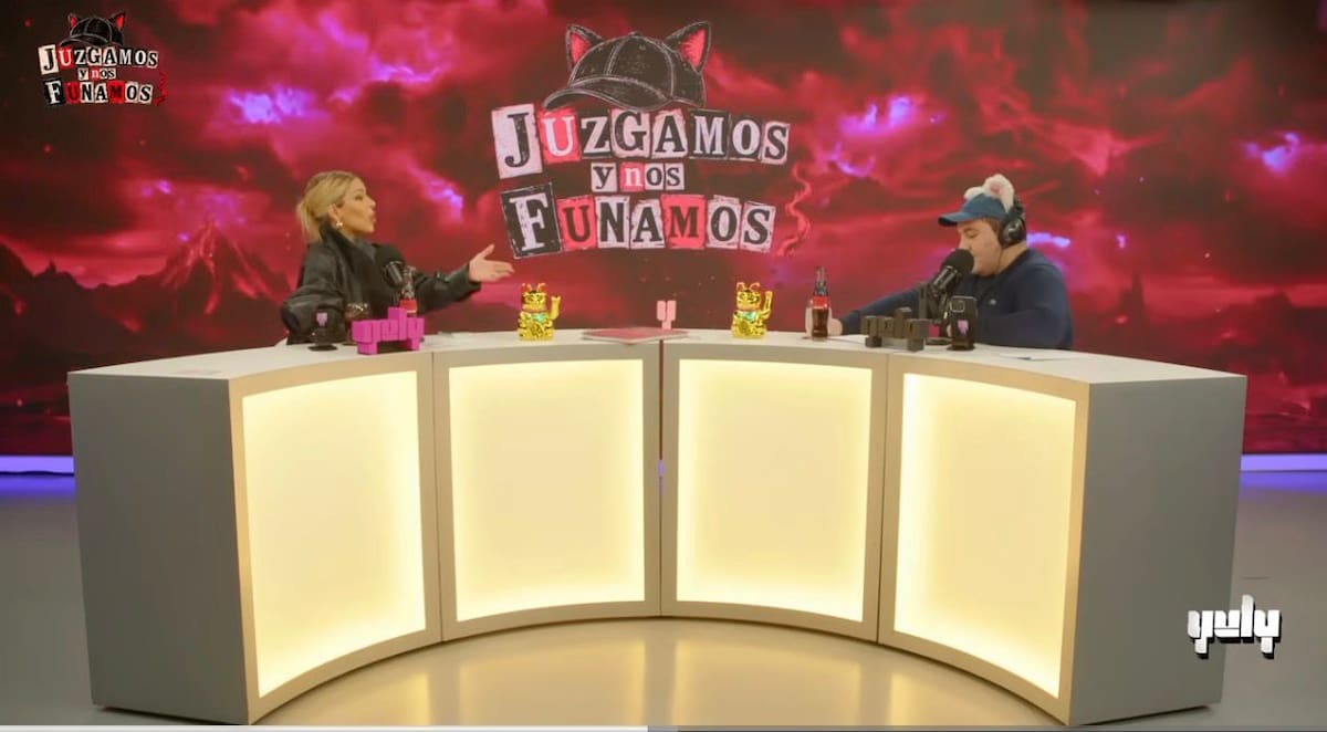 El podcast de Danilo 21 con la invitada española.
Foto: Captura @yuly