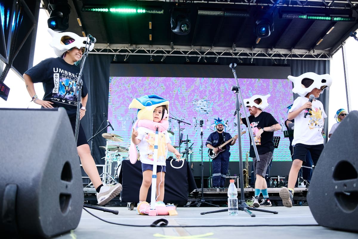 Este año, la agrupación familiar estuvo en el escenario Kidzapalooza de Lollapalooza.