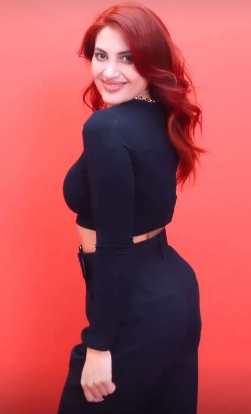 Karen Bejarano con su nuevo look. Foto: Instagram.