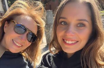 “Hoy parte a vivir su sueño”: Karen Doggenweiler despide a su hija, Fernanda Cornejo, con emotivo mensaje