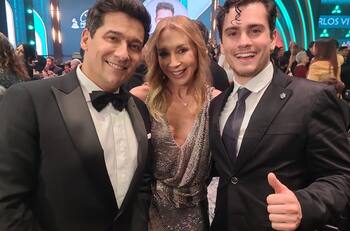 Karen Doggenweiler cuenta por qué usó un vestido de Marcela Vacarezza en los Latin Grammy