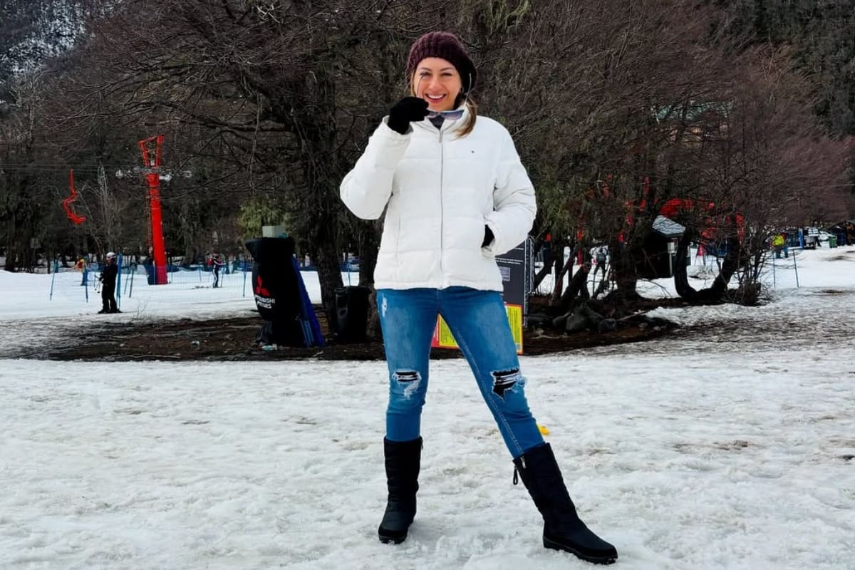 La periodista uruguaya se despidió de Chile, país al que recordará con mucho cariño.