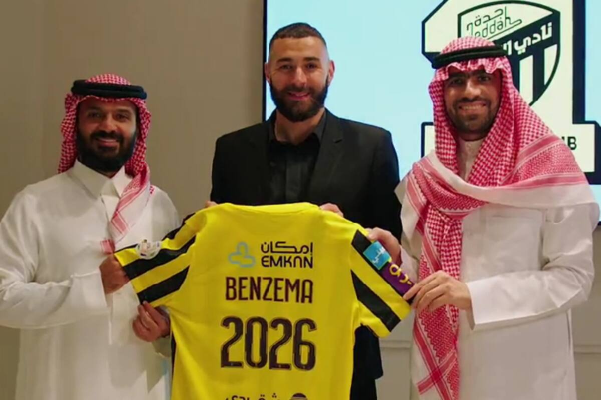 Karim Benzema, jugador del Al Ittihad.