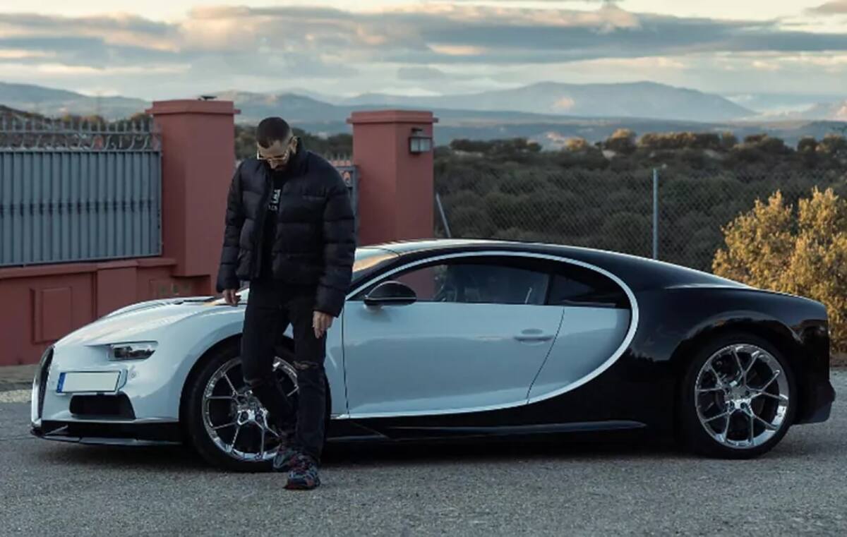 A Karim Benzema se le ha visto presumir su auto por las calles de Madrid. (Instagram: karimbenzema)