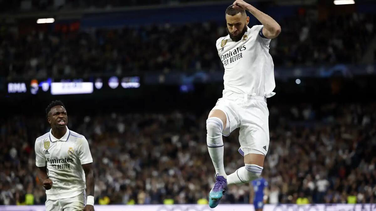 El delantero francés anotó un gol en el triunfo de Real Madrid ante Chelsea en el Santiago bernabéu.