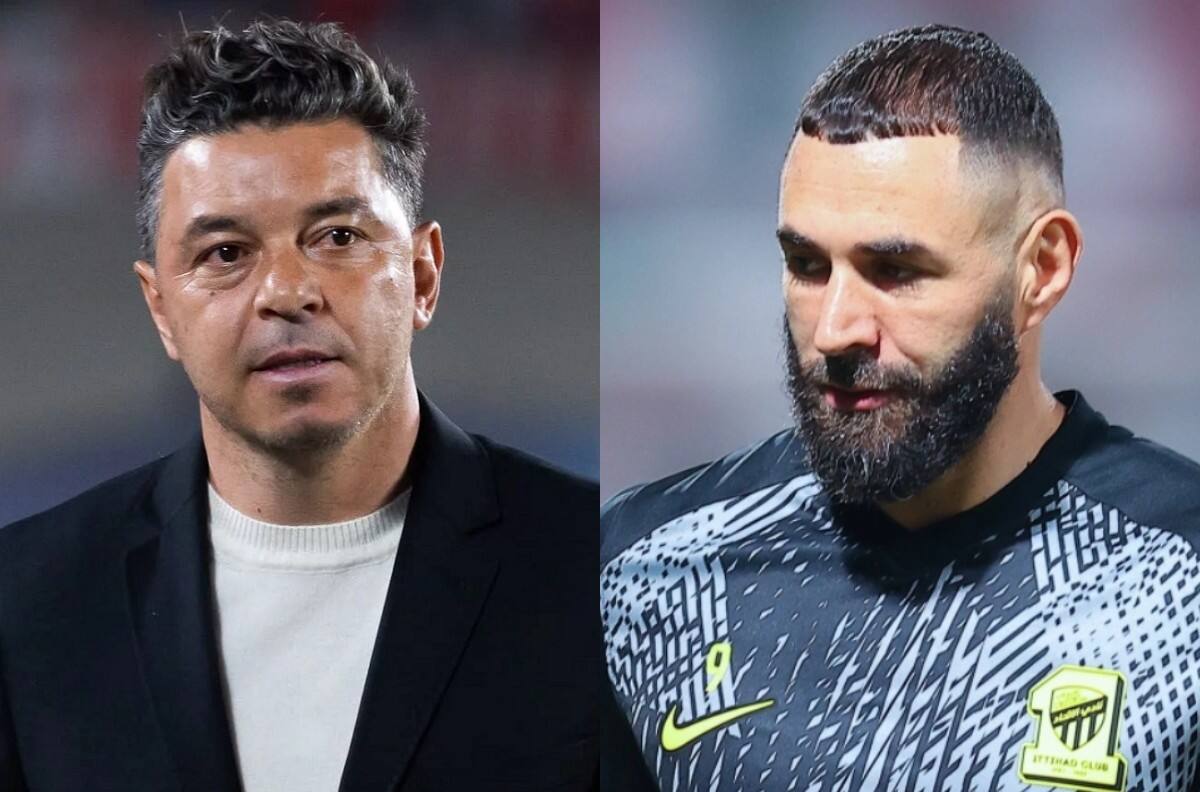 Marcelo Gallardo sigue molesto con Benzema y ahora lo dejo fuera de la Champions de Asia