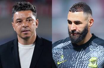 Marcelo Gallardo sigue molesto con Benzema y ahora lo dejo fuera de la Champions de Asia