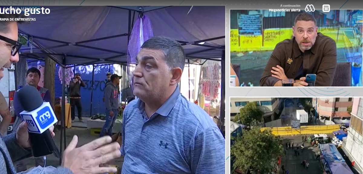 El tenso enfrentamiento entre Karim Butte y dirigente de Meiggs.