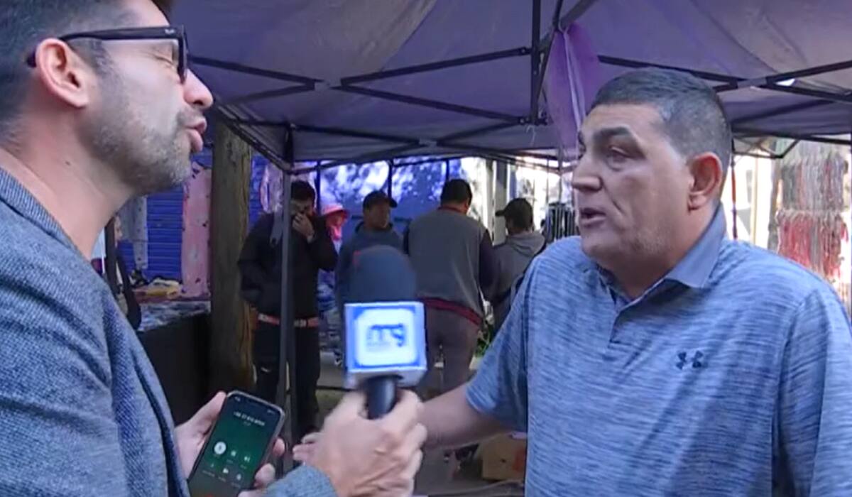 tuvo fuerte enfrentamiento con dirigente de barrio Meiggs.