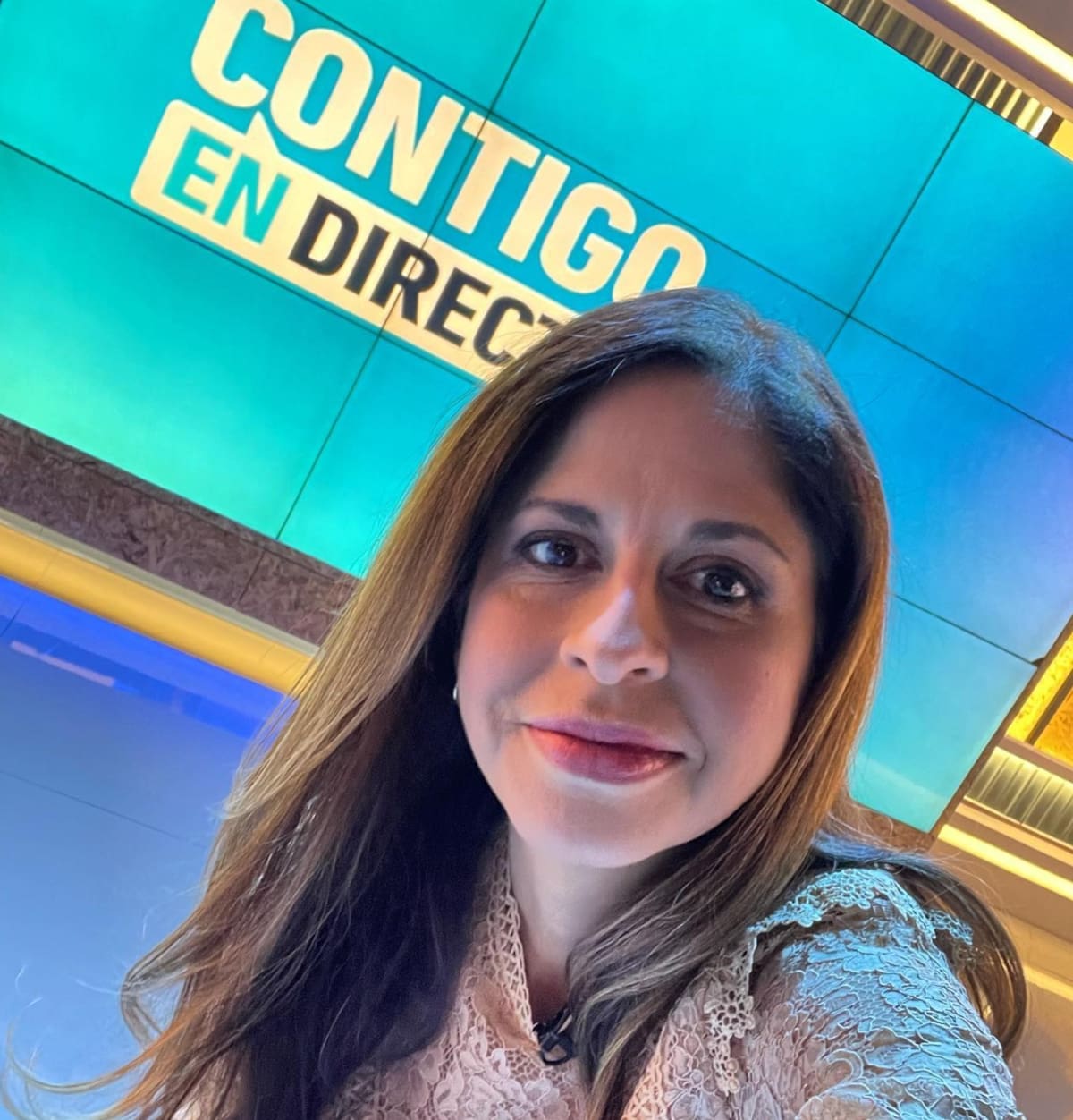 Karina Álvarez en "Contigo en Directo" / Créditos: Instagram