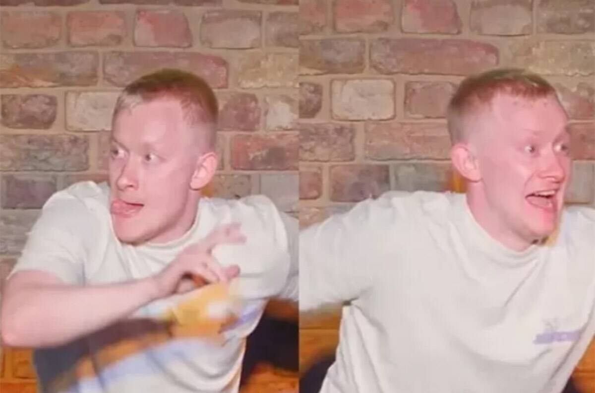 VIDEO | Comediante es viral por imitar la celebración de un gol “en cámara lenta”