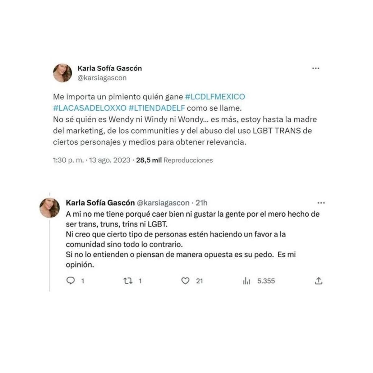 Hizo polémica por polémicos tuits