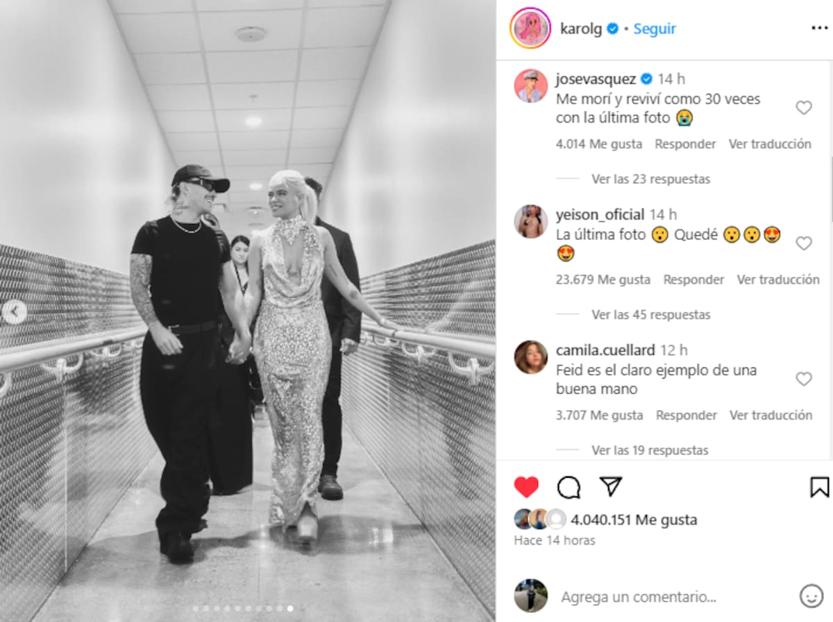 Así fueron las reacciones a la relación amorosa de Karol G y Feid.