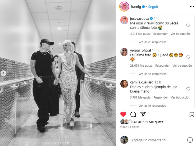 Así fueron las reacciones a la relación amorosa de Karol G y Feid.
