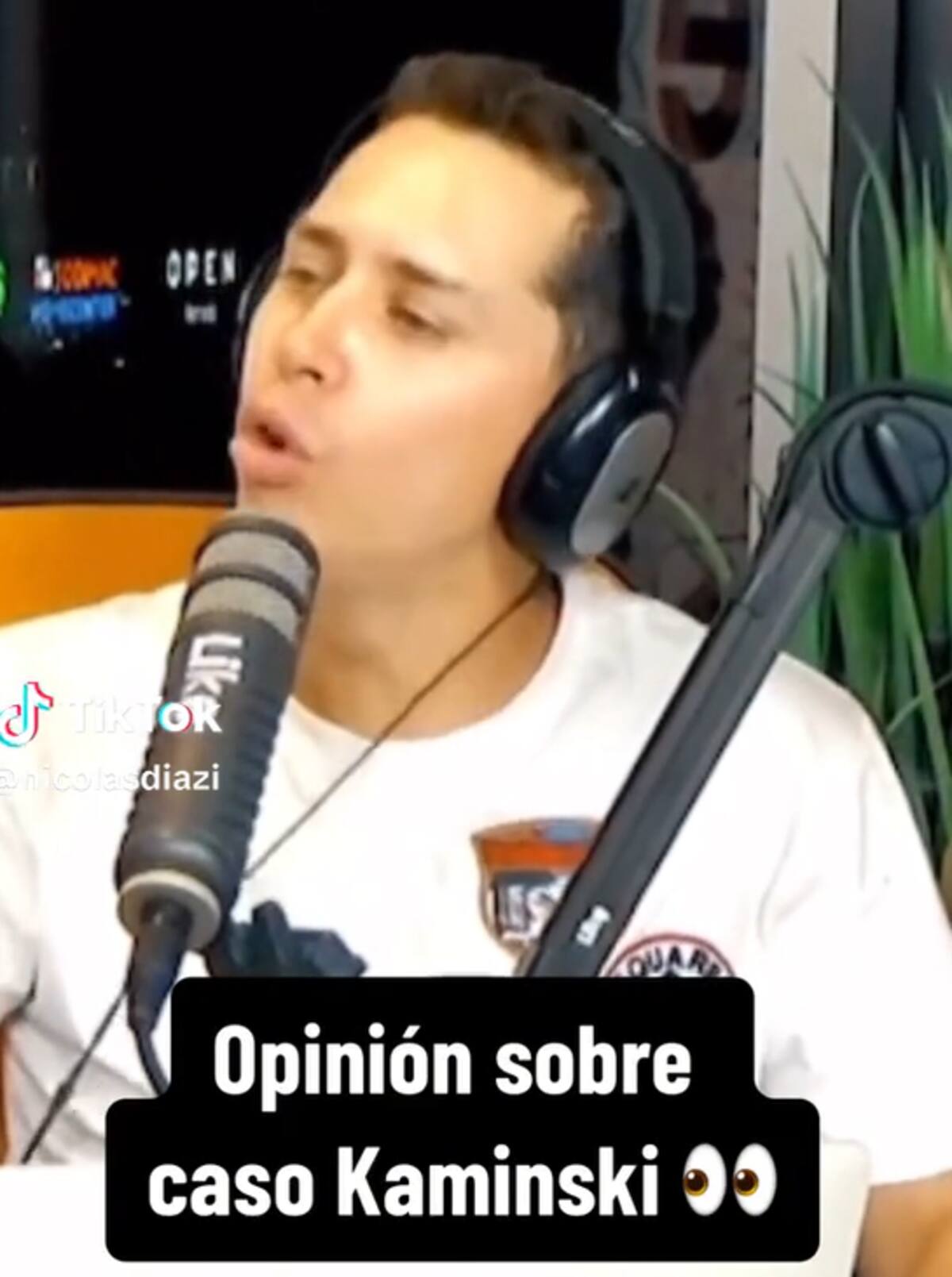 Karol Lucero defendió con todo a Francisco Kaminski.