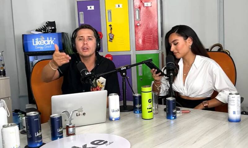 El comunicador negó infidelidad a su esposa. Créditos: Captura YouTube