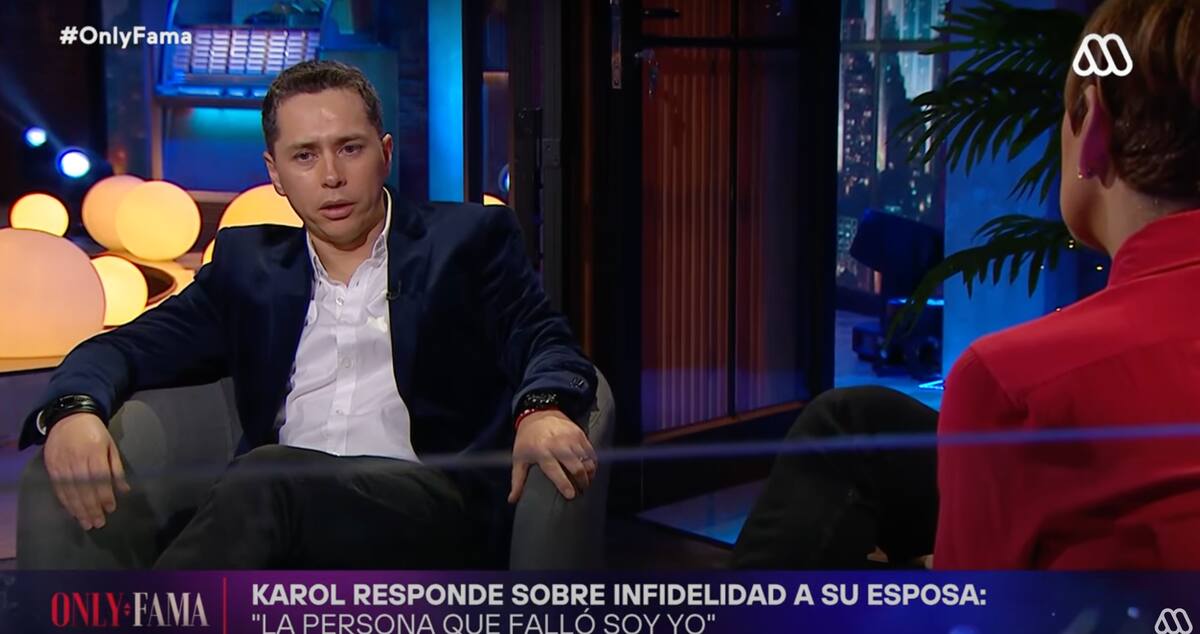 El animador reveló el estado de su matrimonio.