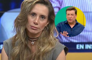 Karoll Román, pareja de Pablo Herrera, aseguró que Julio César Rodríguez le coqueteó: “¿Cómo tu andai con este hue…?”