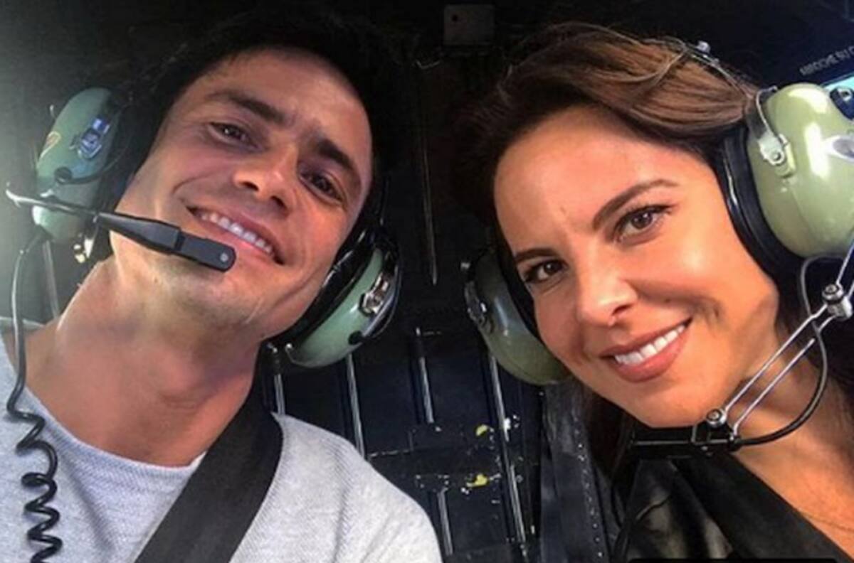 Kate del Castillo pasa las vacaciones con Tiago Correa y desata rumores de romance
