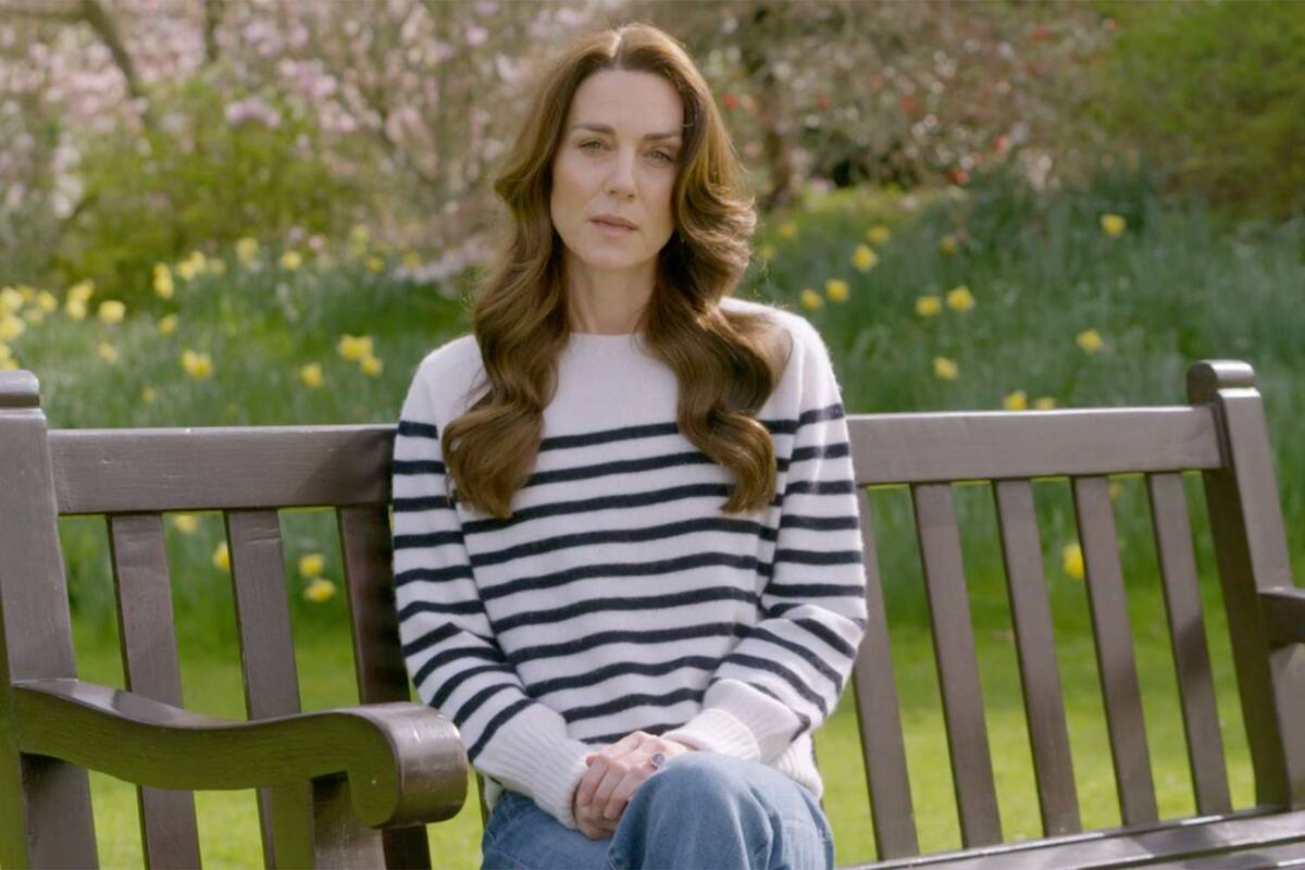 Kate Middleton reveló que padece de cáncer.