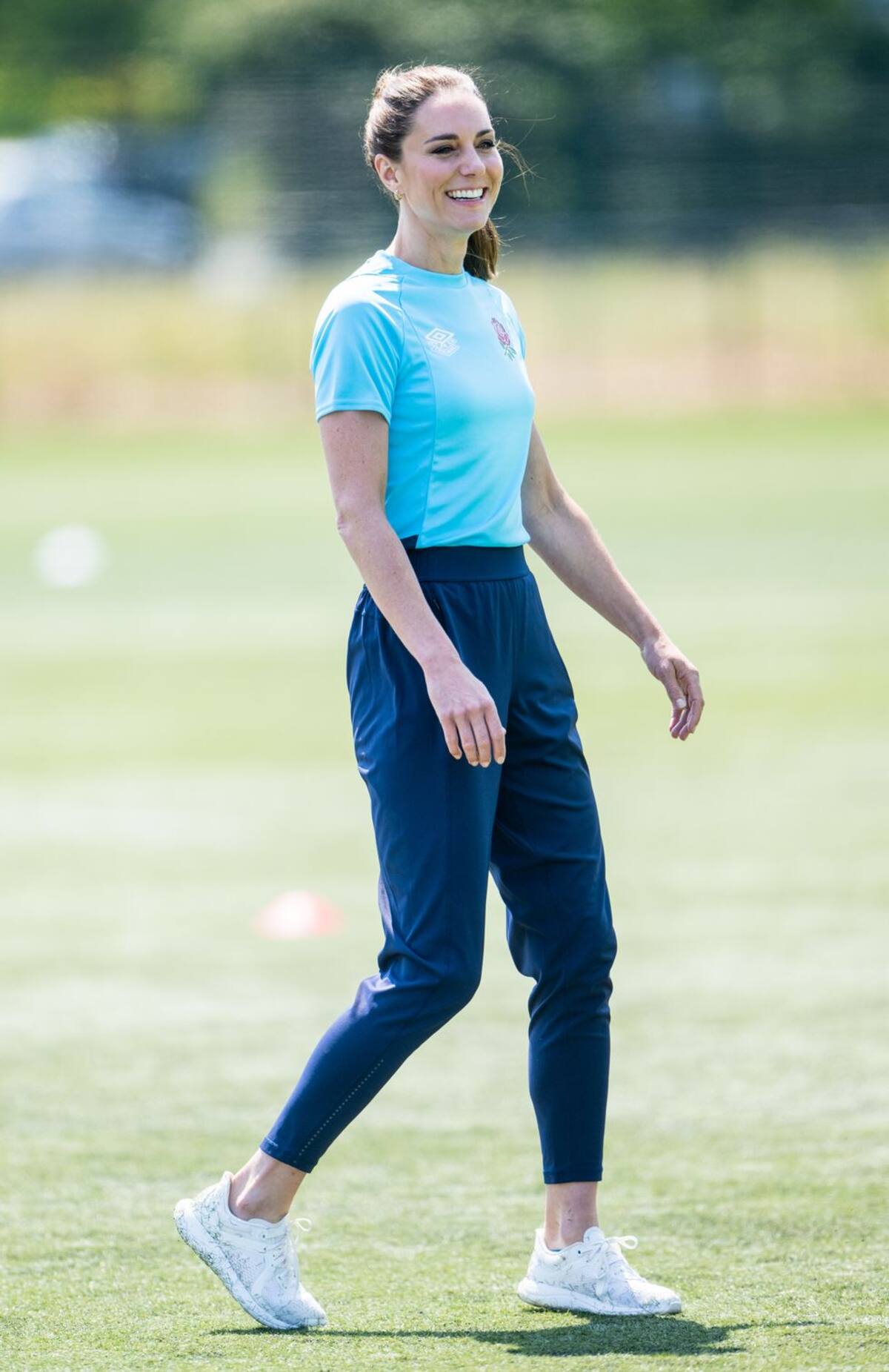 La princesa de Gales habló del amor que sienten sus hijos por el rugby.