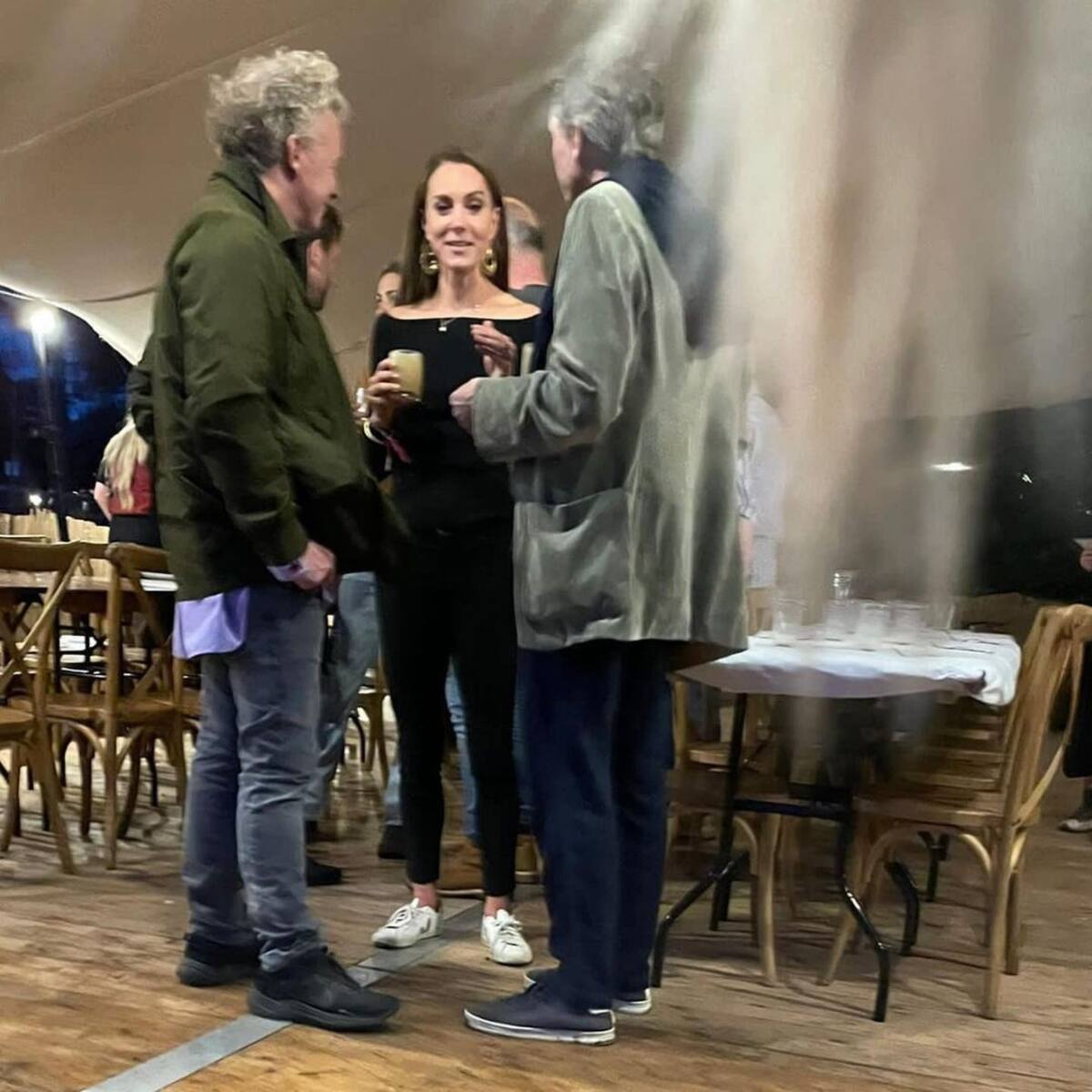 La princesa de Gales asistió a un festival de música.